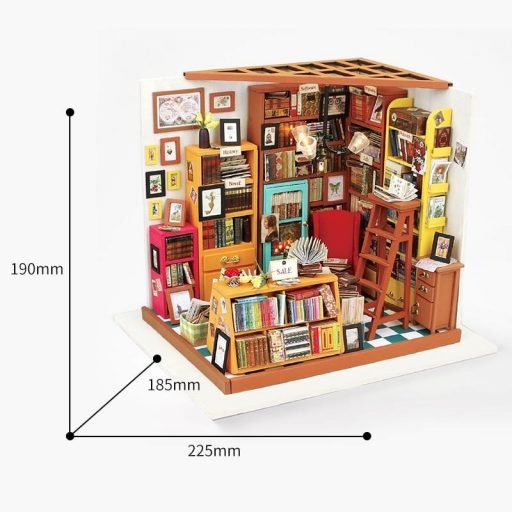 Brinquedo Educativo Miniatura Casinha c/ Mobília - Loja Lua Feliz