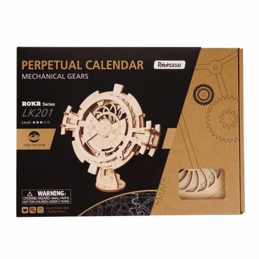 Quebra Cabeça 3D Calendário Perpétuo - Loja Lua Feliz