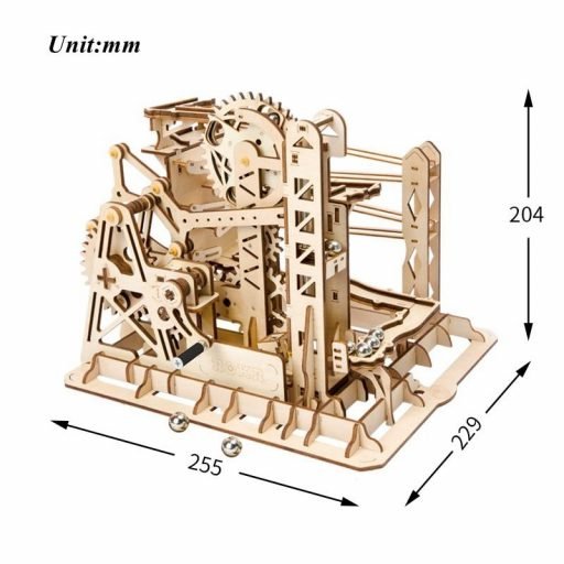 Quebra Cabeça 3D Lift Coaster - Loja Lua Feliz