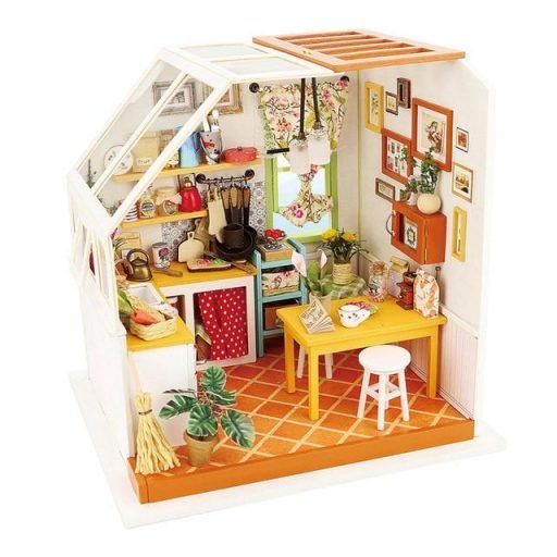 Brinquedo Educativo Miniatura Casinha c/ Mobília - Loja Lua Feliz