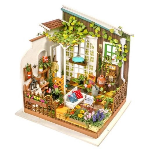 Brinquedo Educativo Miniatura Casinha c/ Mobília - Loja Lua Feliz