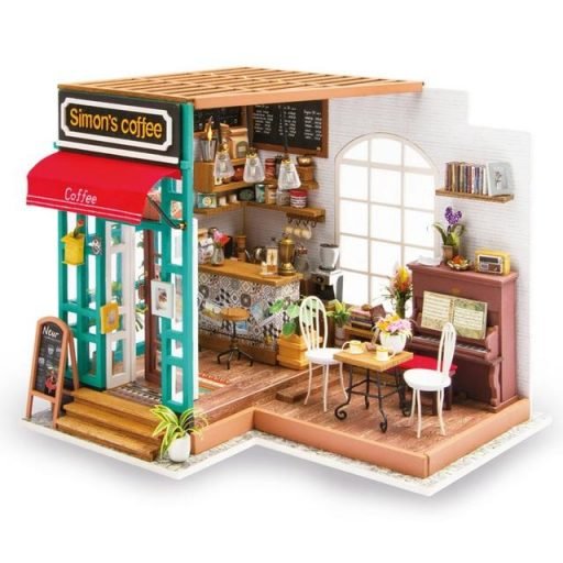 Brinquedo Educativo Miniatura Casinha c/ Mobília - Loja Lua Feliz