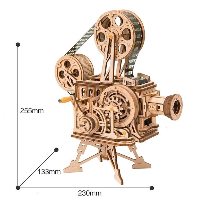 Compra online de Quebra-cabeças de madeira UGEARS Aero Clock 3D para  adultos e crianças - Relógio de quebra-cabeça 3D cortado a laser para  construir